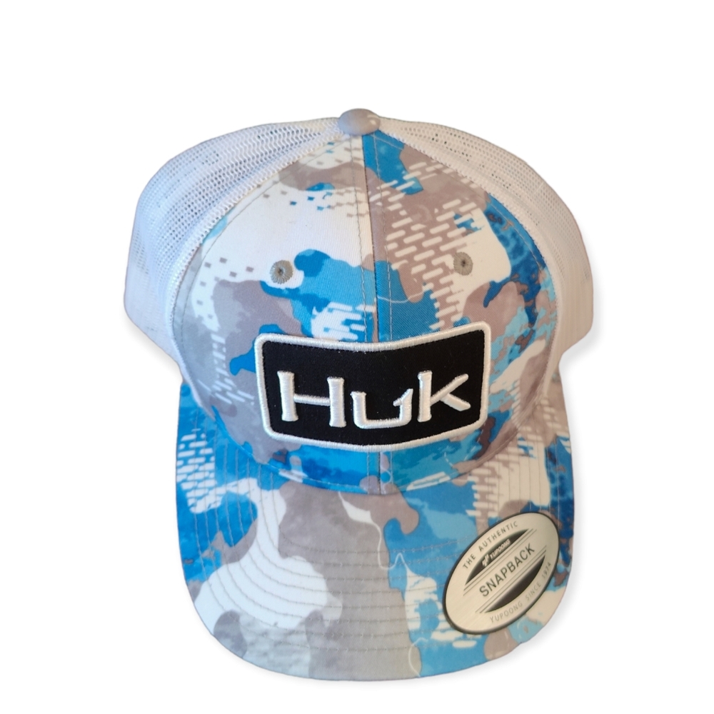 HUK Huk'd Up Angler Refraction Trucker Hat